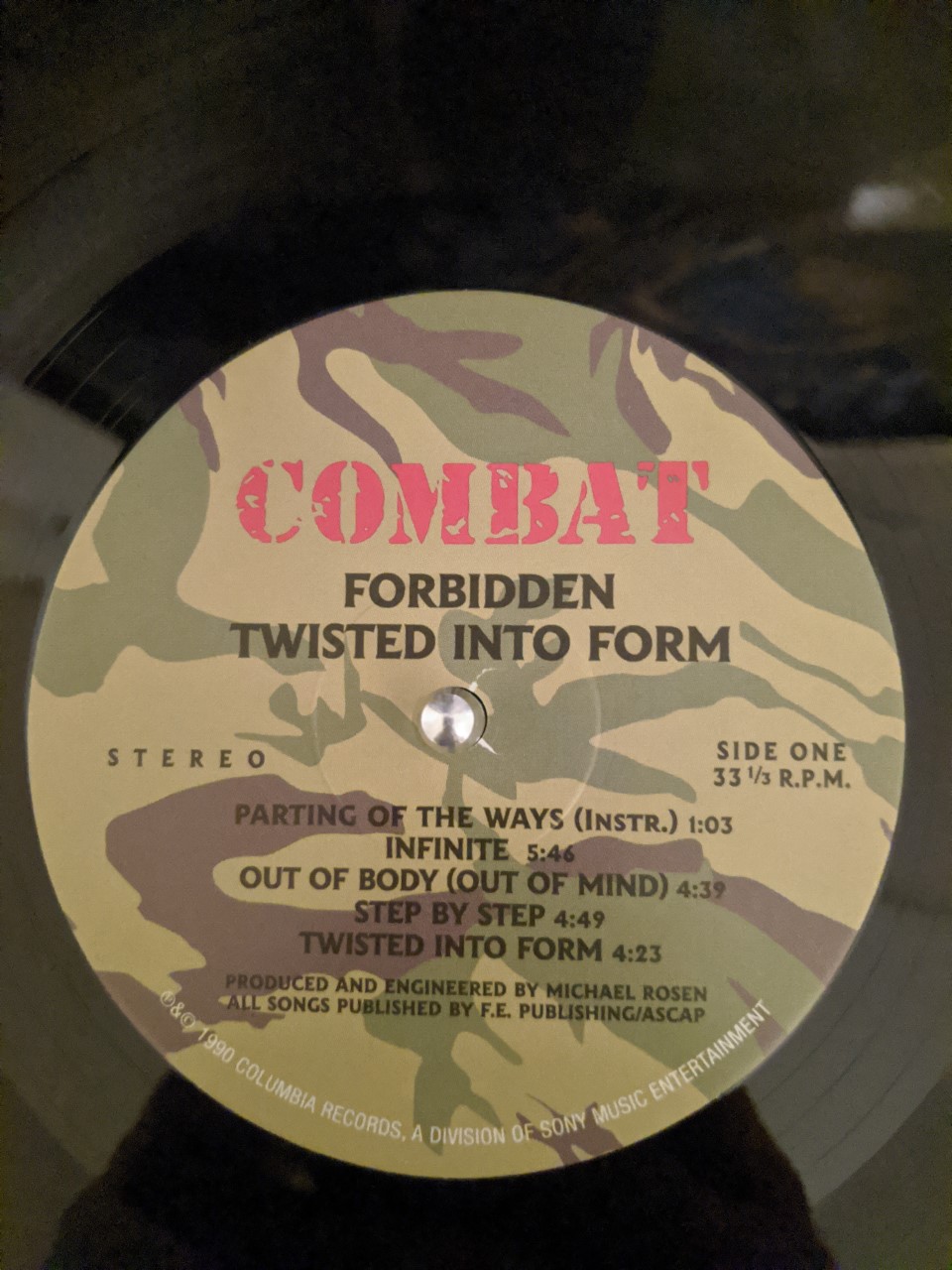  Forbidden Twisted Into Form Vinyl Review Green And Black Music